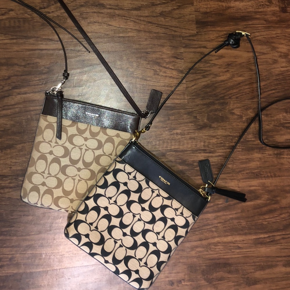 Authentic Coach crossbody purses